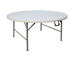 1.5m round trestle table