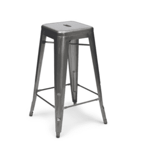 grey tolix stool