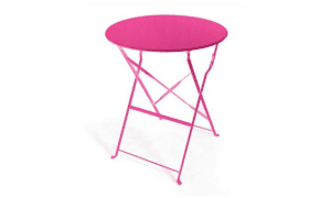 1200 x 720 Pink Bistro Table