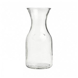 1200x1200 Traditional Half Glass Carafe Bar Essentials