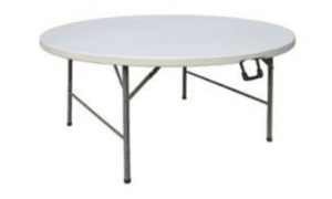 1200x720 1.5m Round Trestle Table
