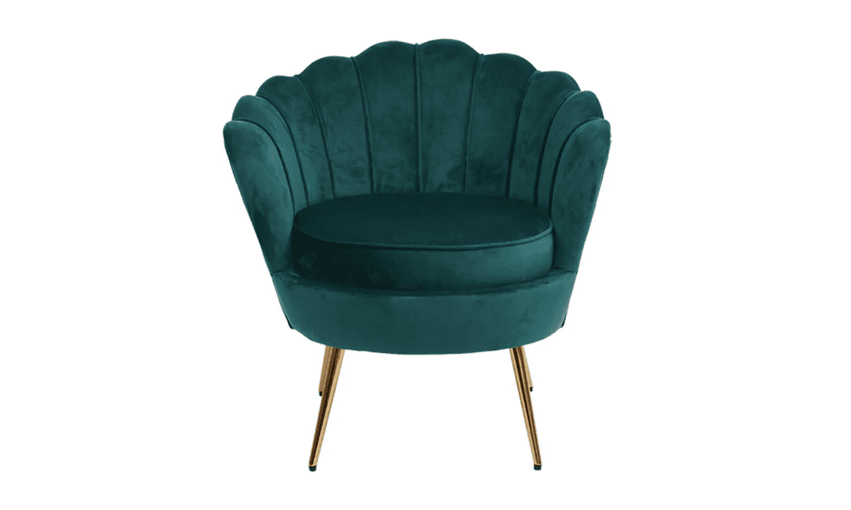 1200x720 Emerald Clam Chair
