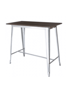 900 x 720 Tolix Leaner Silver Legs Bar Tables